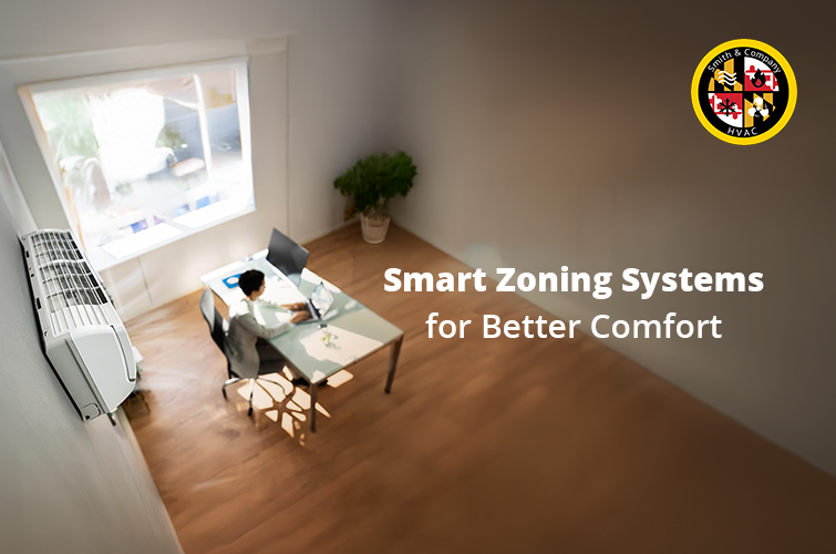 Smart HVAC zoning system for your home.