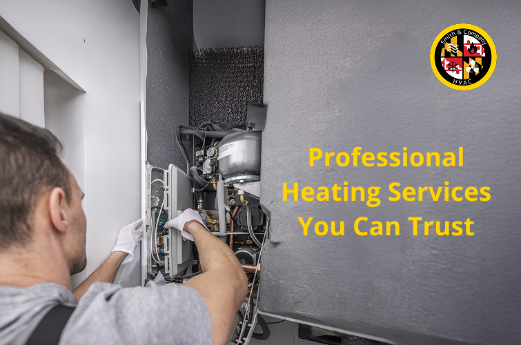 Professional heating services by Smith & Company HVAC