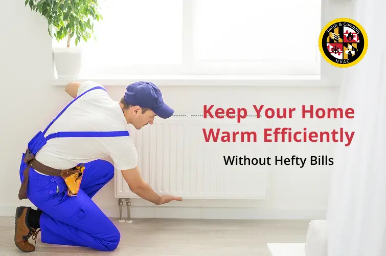 Expert heating services by Smith & Company HVAC to reduce home energy costs.